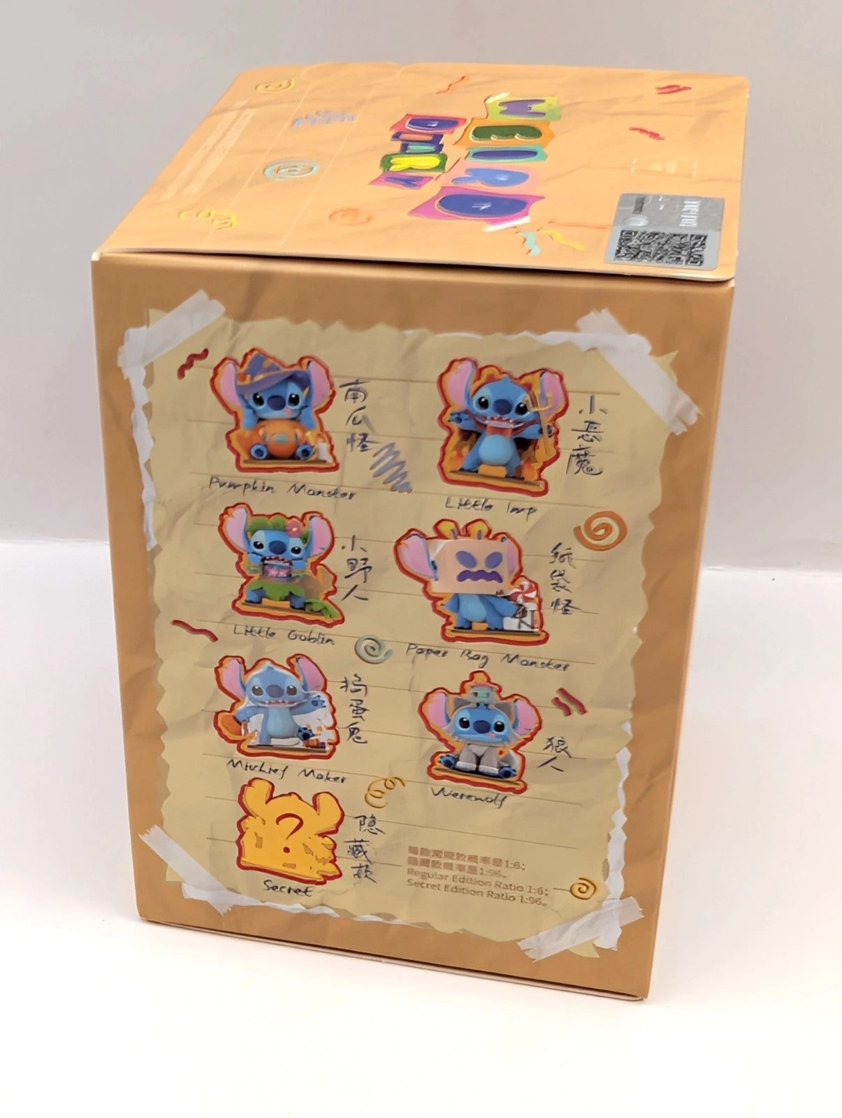 Top toy Stitch Funny Diary Series Blind Box Figure Hot Toys