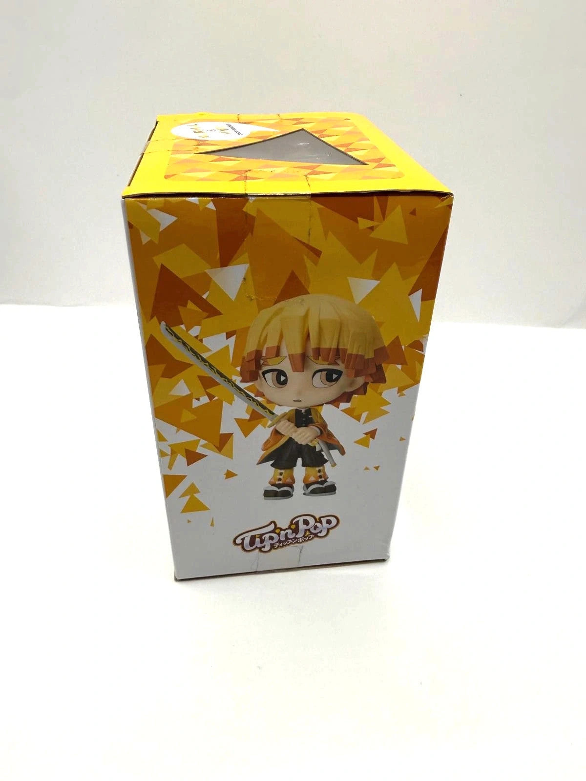 Demon Slayer Zenitsu Agatsuma Tip'n'Pop Figure Normal Color 4.7" 12cm Sega