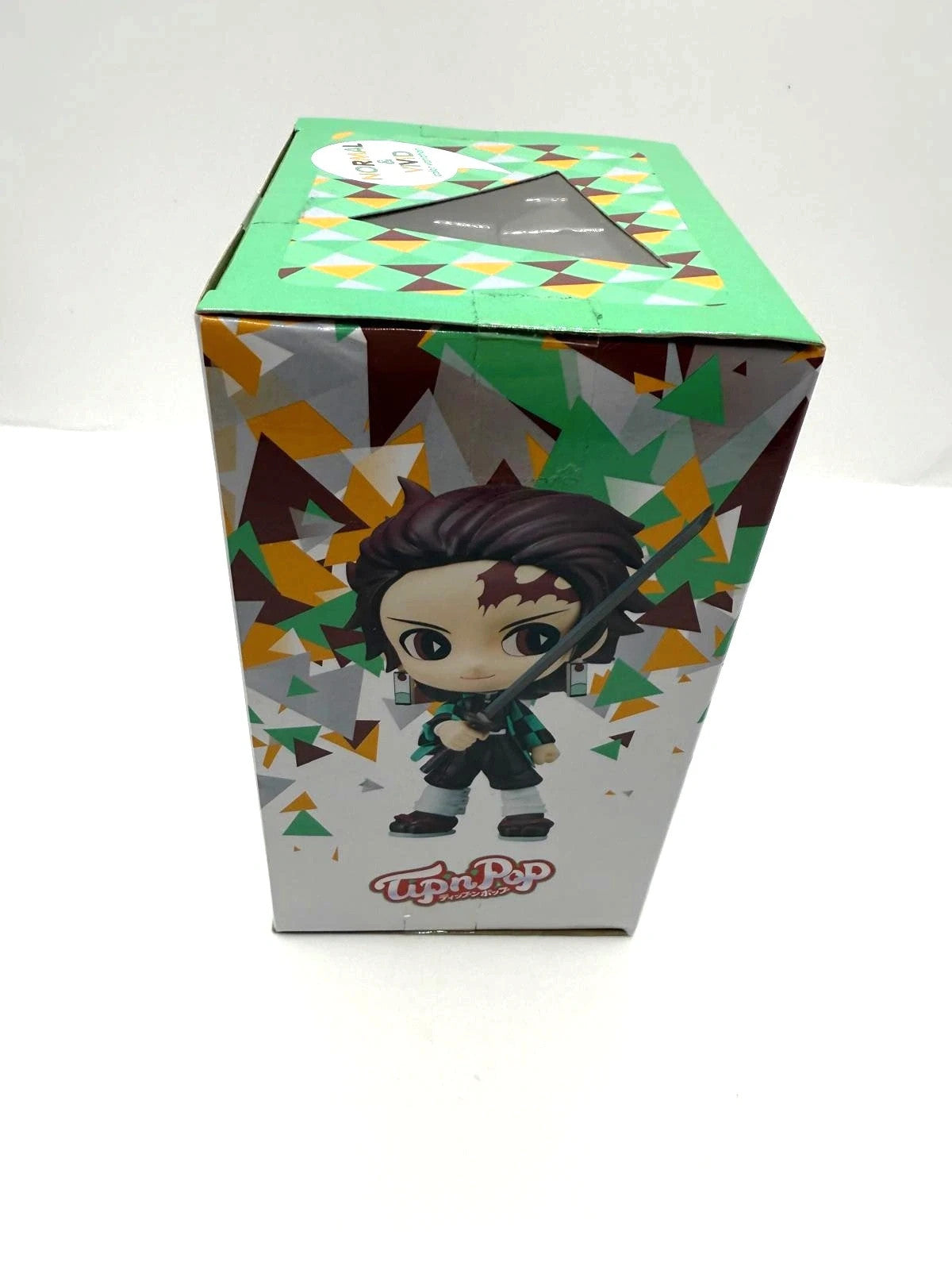 Demon Slayer Tanjiro Kamado Tip'n Pop 4.7" Figure Japan SEGA Anime Kimetsu