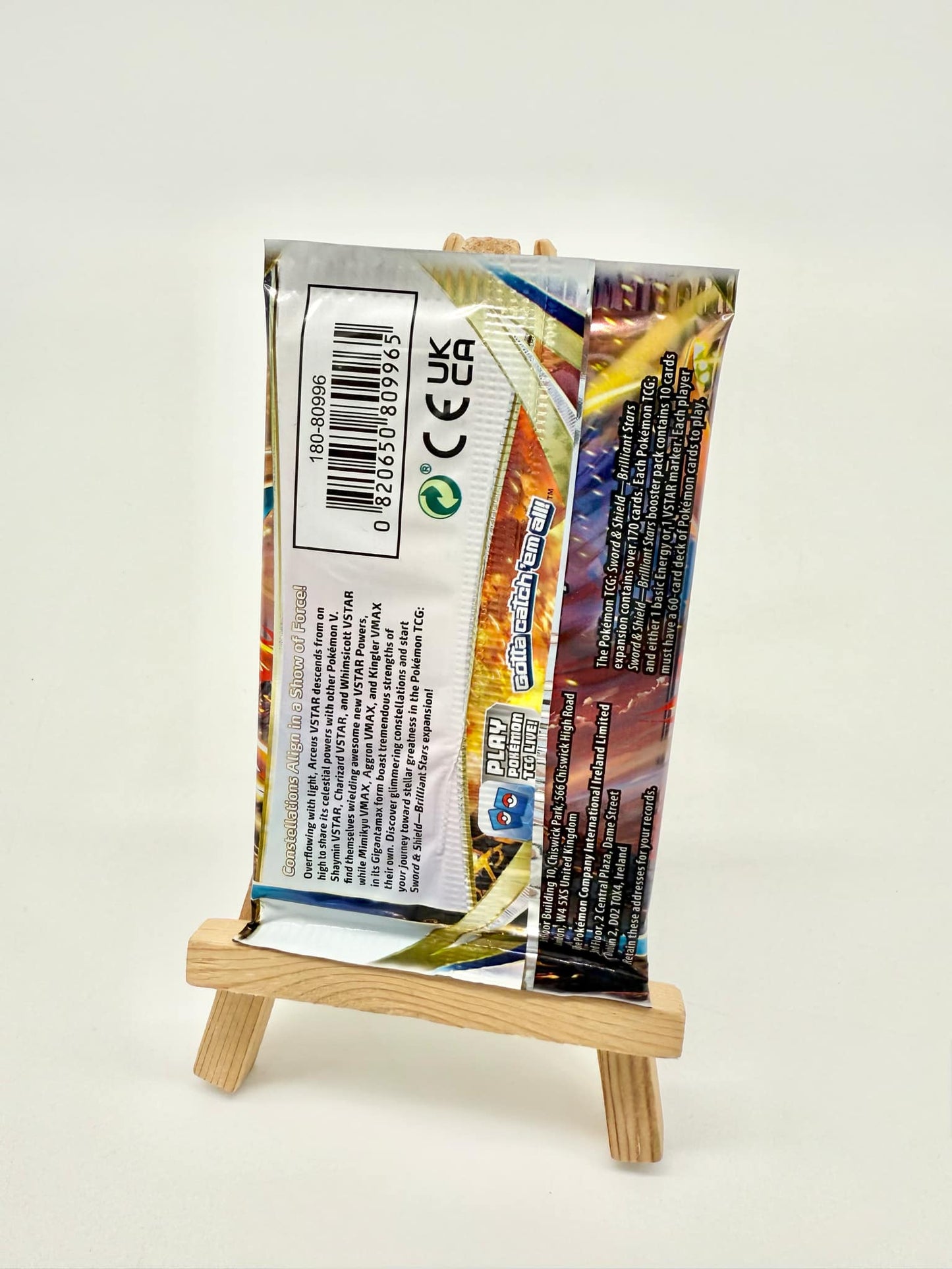 Pokemon Brilliant Stars Booster Pack New