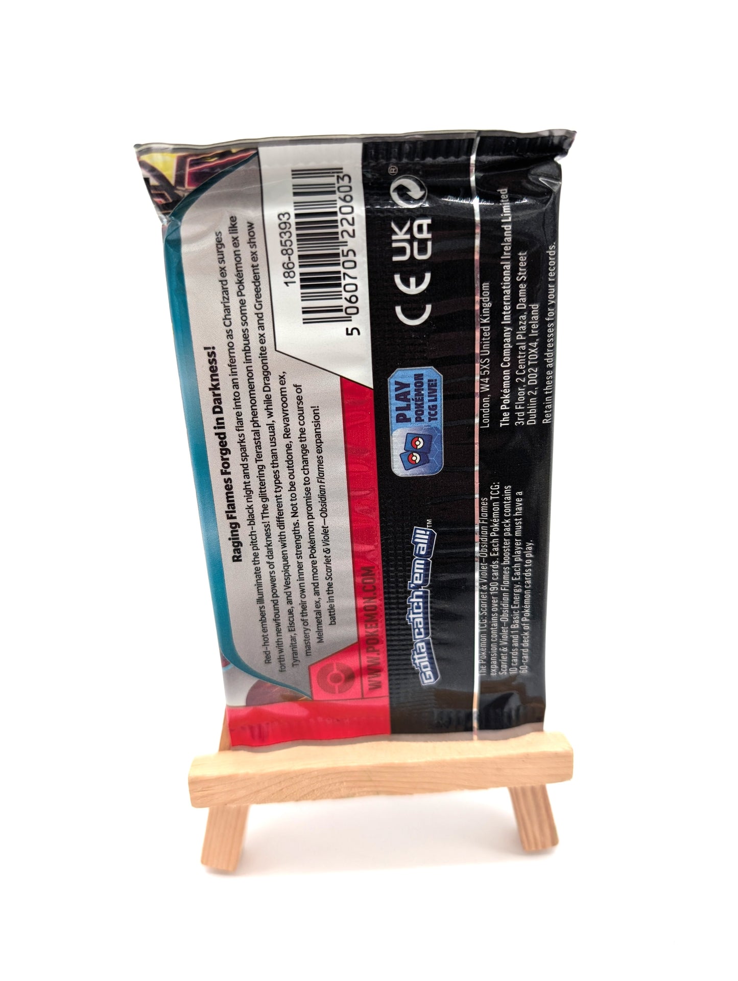 Pokemon Scarlet & Violet Obsidian Flames Booster Pack English