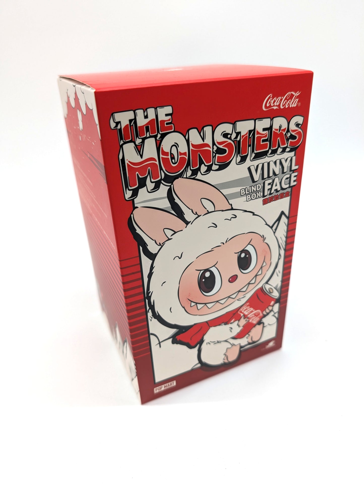 POP MART LABUBU THE MONSTERS COCA-COLA VINYL FACE BLIND BOX SINGLE BOX