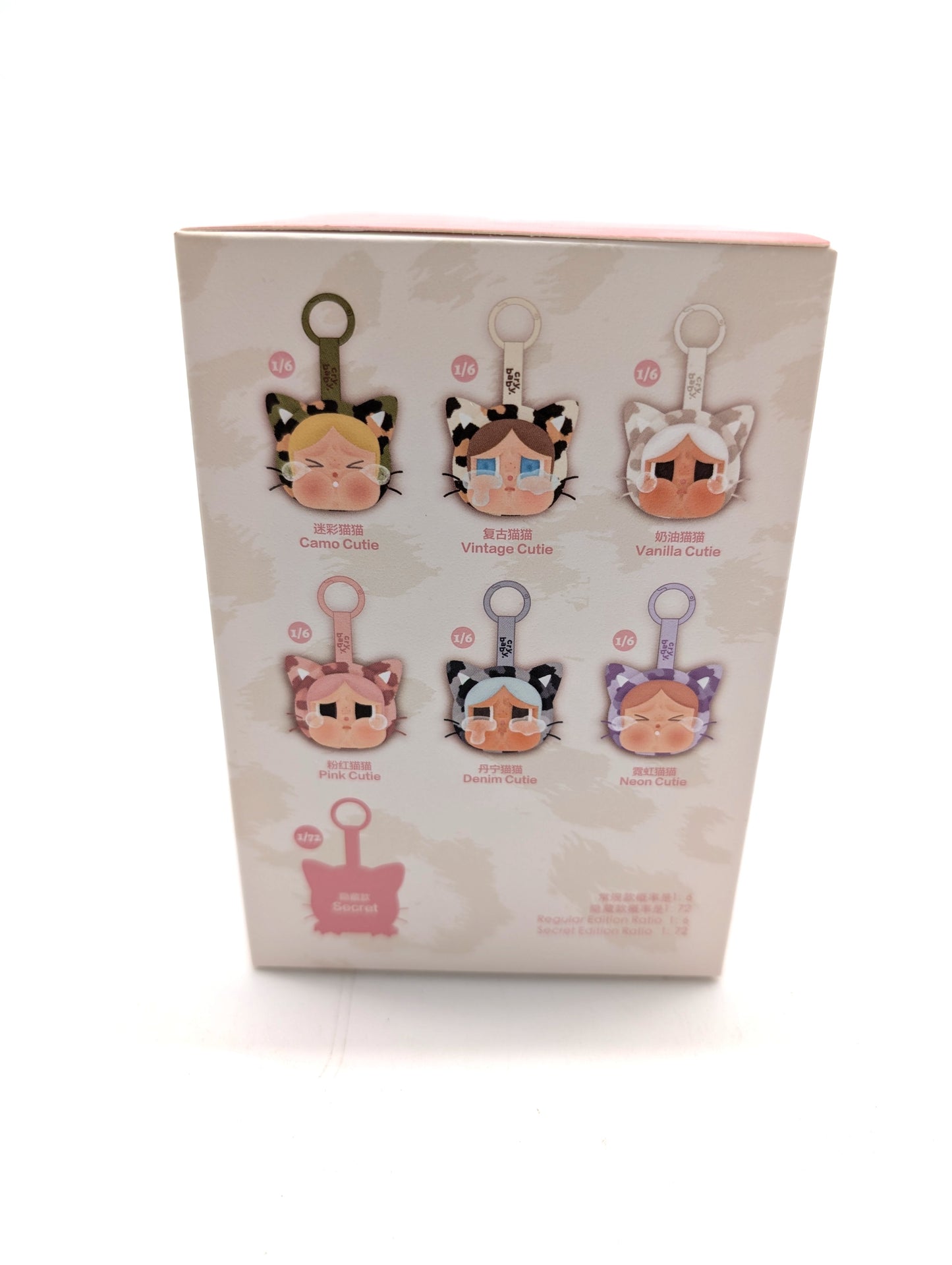 Authentic Popmart Crybaby Wild but Cutie Series - Vinyl Plush Pendant Blind Box