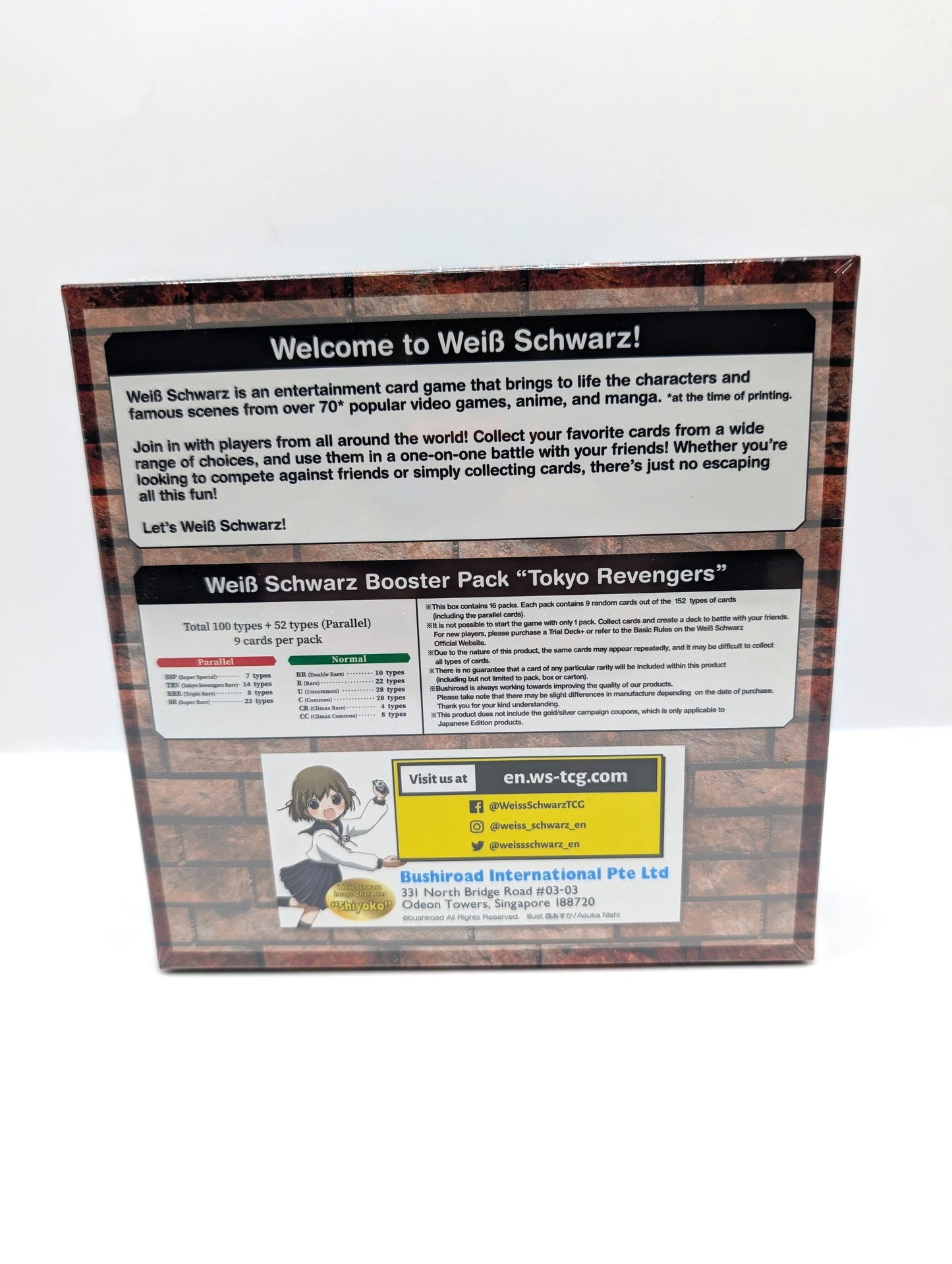 New Bushiroad Weiss Schwarz Booster Pack Fairy Tail 100 Years Quest Box Japan