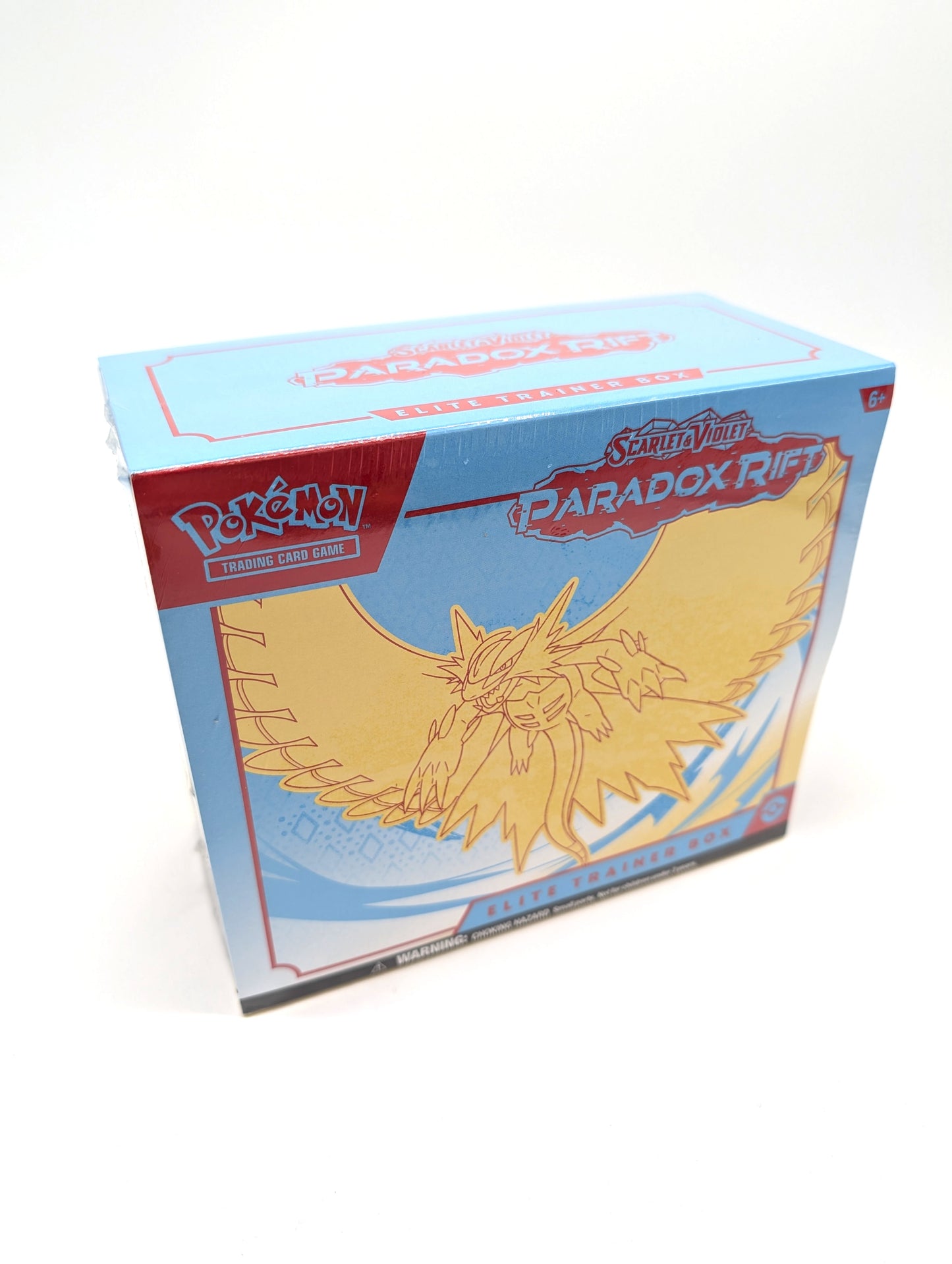 Pokémon TCG: Scarlet & Violet—Paradox Rift Elite Trainer Box - Roaring Moon (9 Booster Packs, 1 Full-Art Foil Card & Premium Accessories)