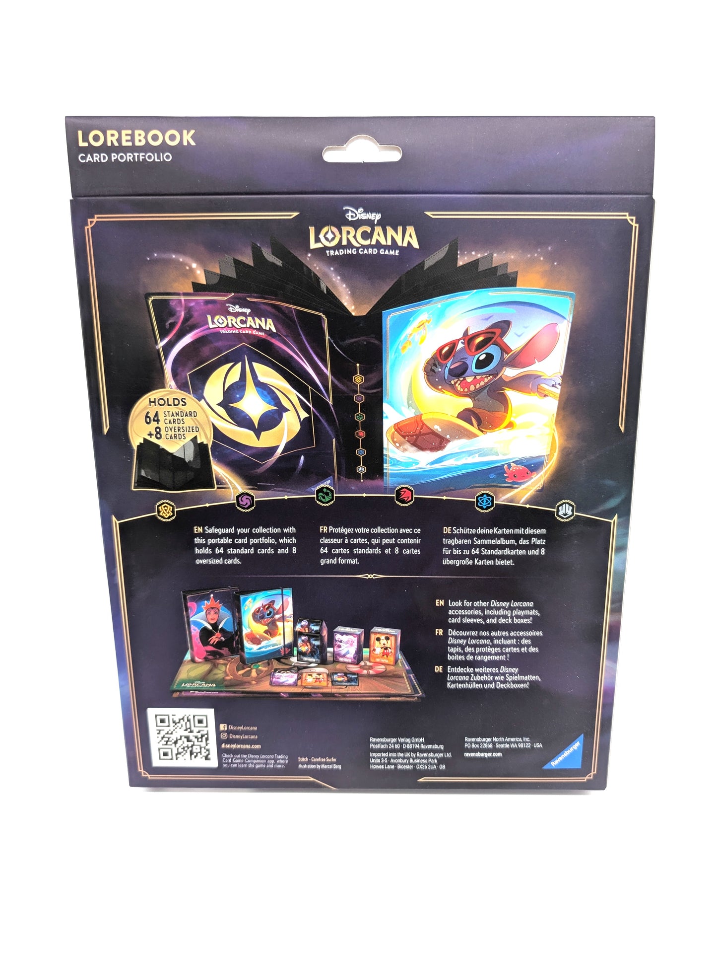 Ravensburger Disney Lorcana Stitch Card Portfolio