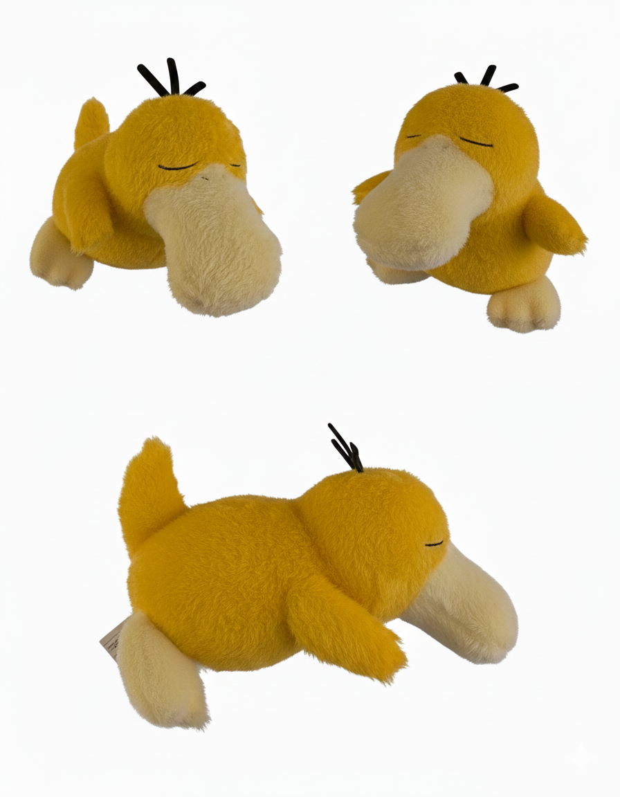 Pokémon Japan Large Psyduck Soft toy New with tags