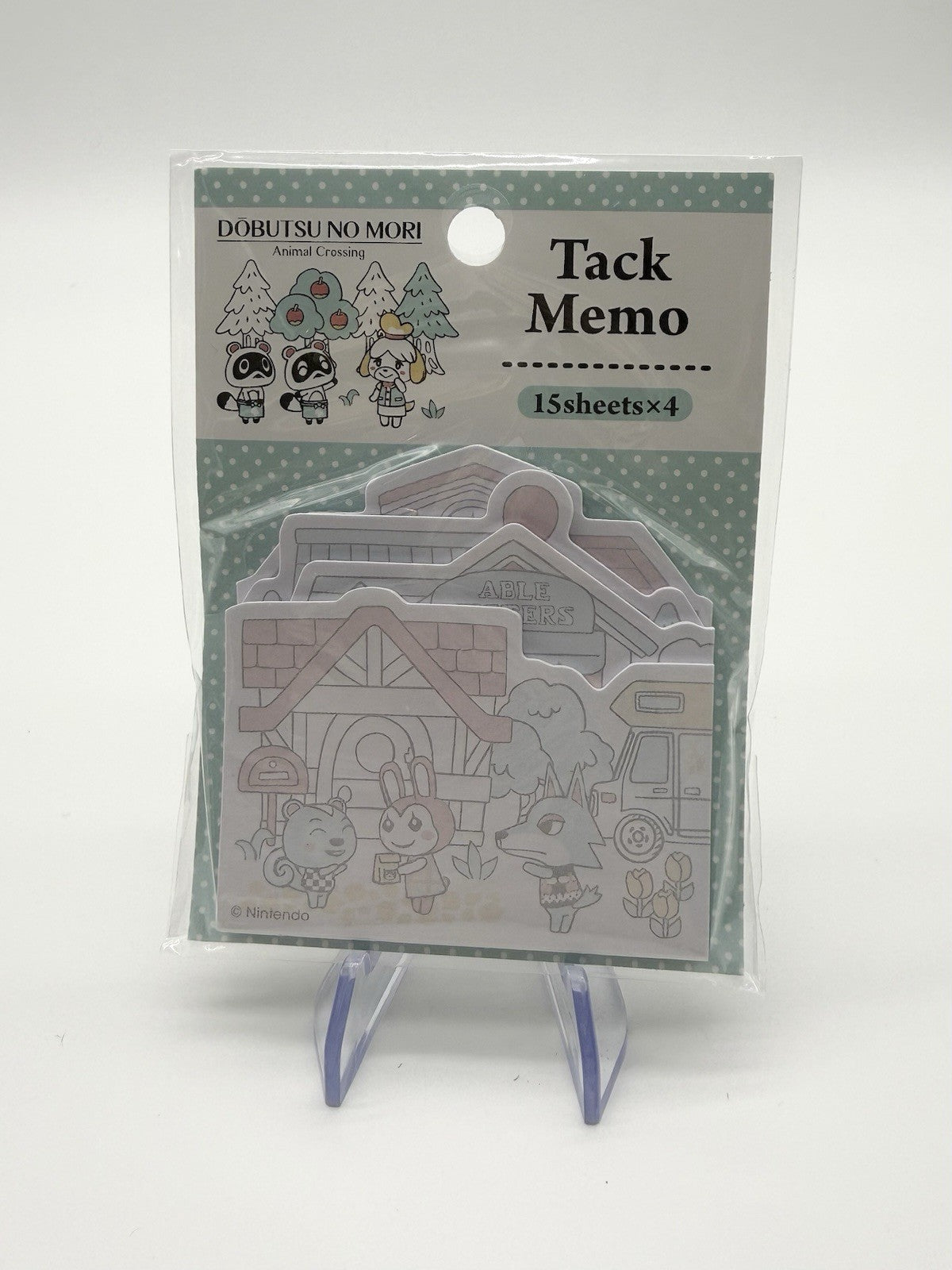 Animal Crossing Nintendo Store Japan Official Memo Note Set New & Sealed