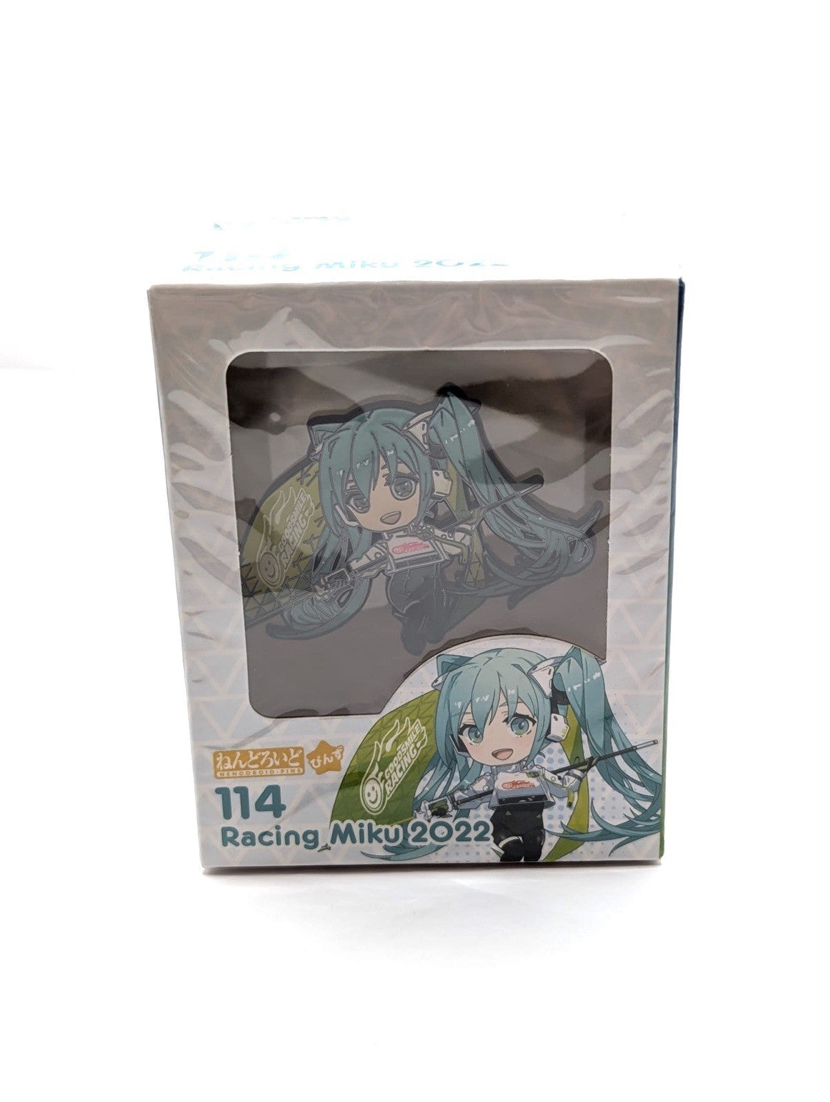 Nendoroid 114 Pin Racing Miku 2022 Hatsune Miku Official Good Smile Racing