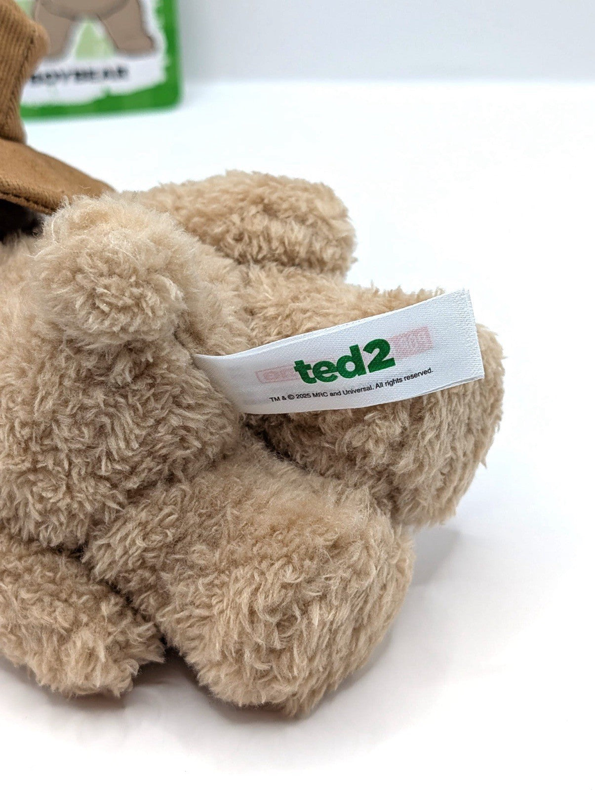 Pop Mart Ted 2 Action Plush Pendant Cowboy Bear Official Rare