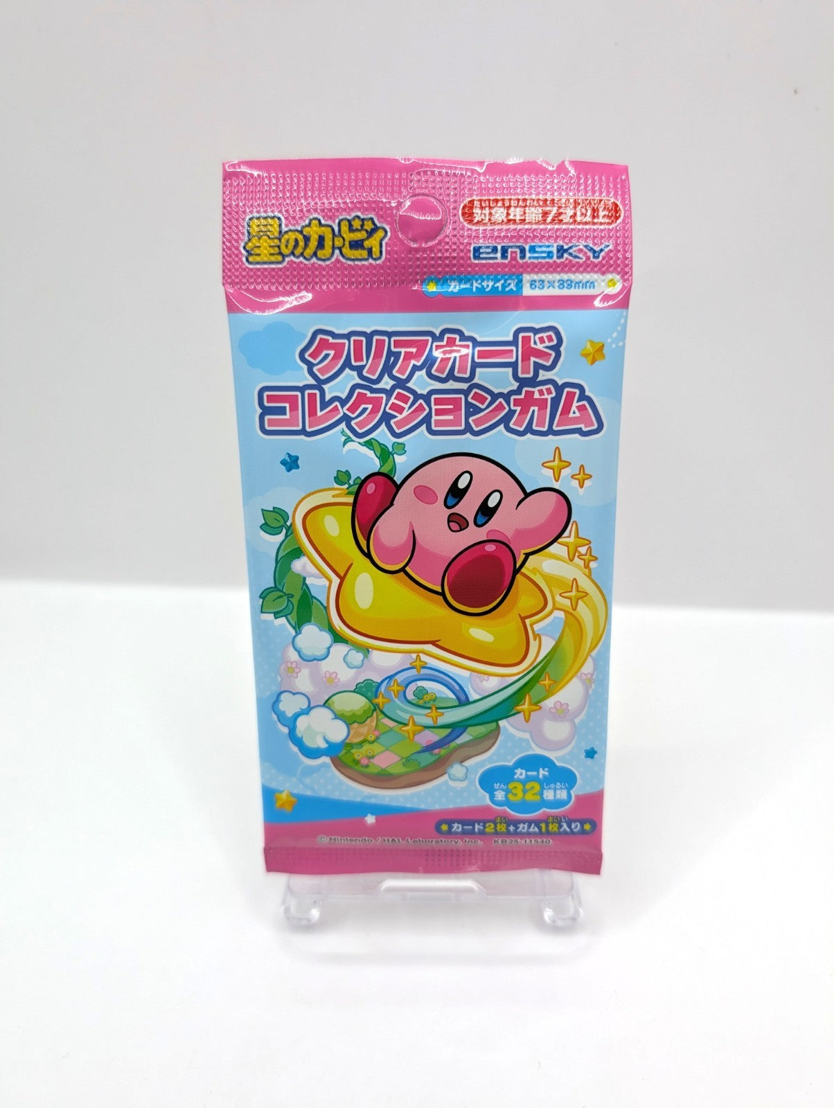 New And Sealed Nintendo Kirby Clear Card Pack A Japan Exclusive