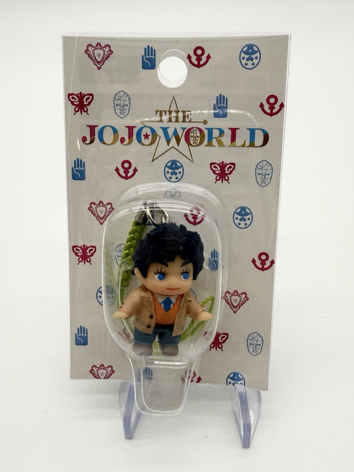The Jojo World JoJo’s Bizarre Adventures Kewpie Mini Keychain Jonathan Joestar