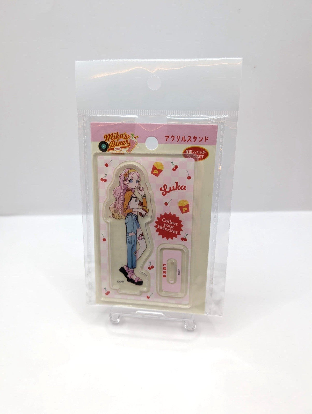 New & Sealed Hatsune Miku ‘Miku’s Diner’ Acrylic Stand Collection Megurine Luka