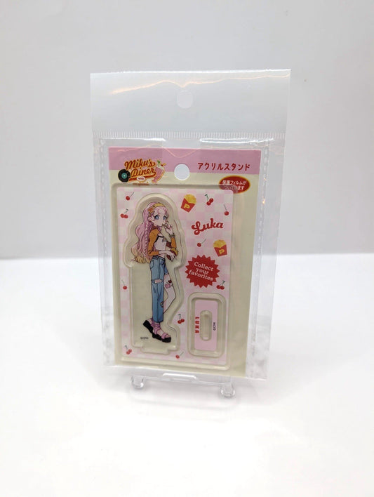 New & Sealed Hatsune Miku ‘Miku’s Diner’ Acrylic Stand Collection Megurine Luka