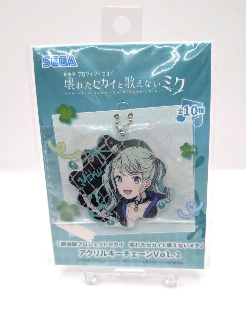 New & Sealed Sega Official Hatsune Miku Acrylic Keychain