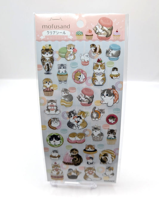 Japan Exclusive Mofusand Sweet Cat Sticker Pack New And Sealed Licensed