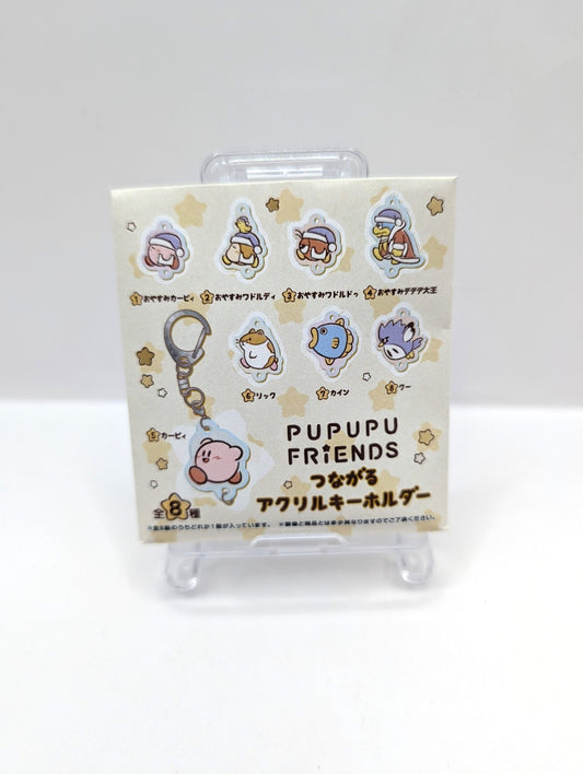 New And Sealed Kirby Acrylic Metal Charm Pack A Japan Exclusive Product