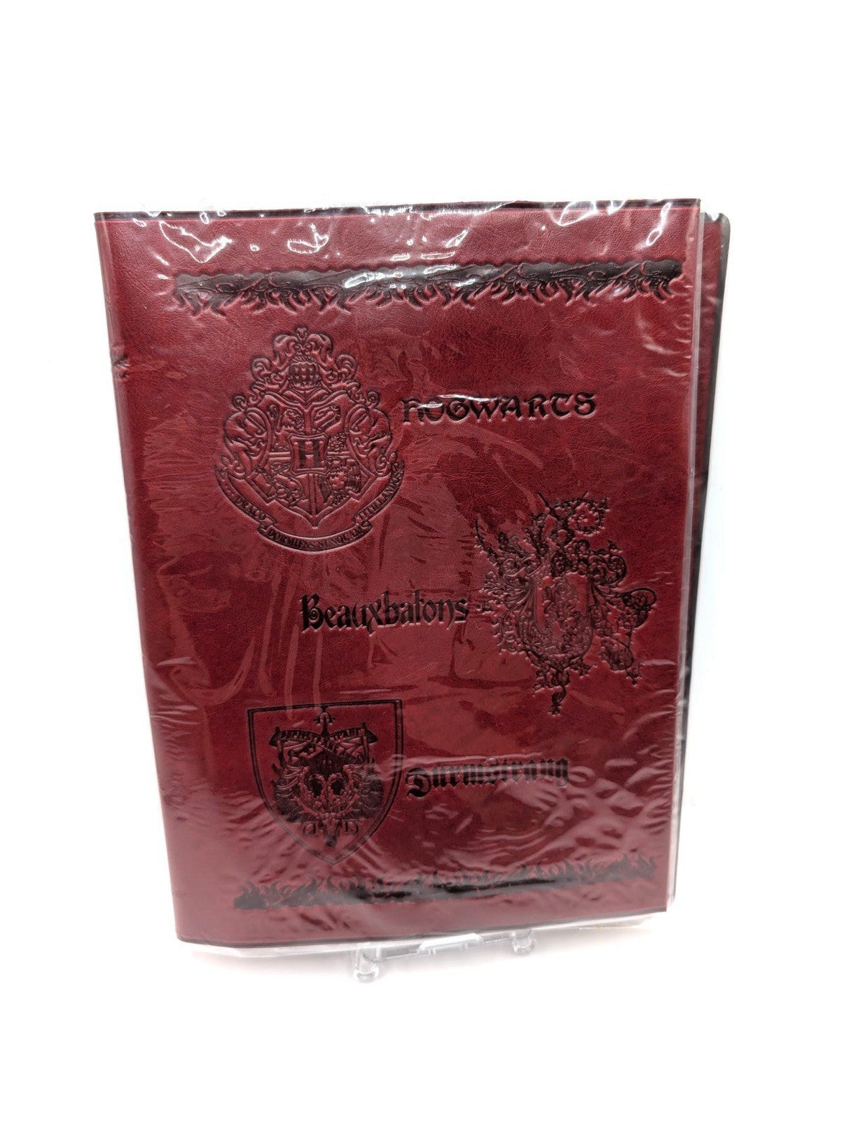 New Harry Potter & The Goblet Of Fire Faux Leather Book Cover Embossed Design