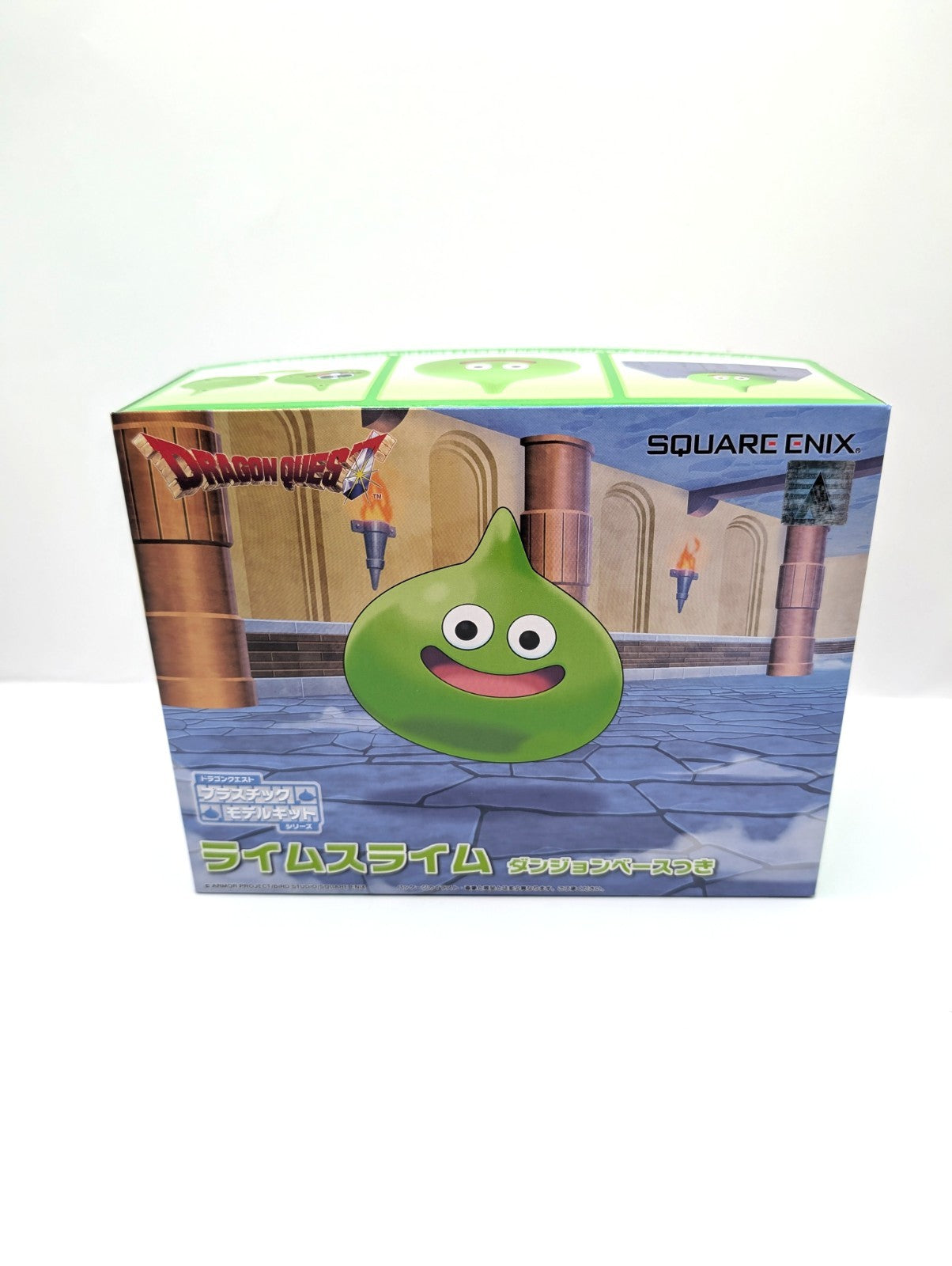 New And Sealed Square Enix Dragon Quest Green Slime Model Kit Japan Exclusive