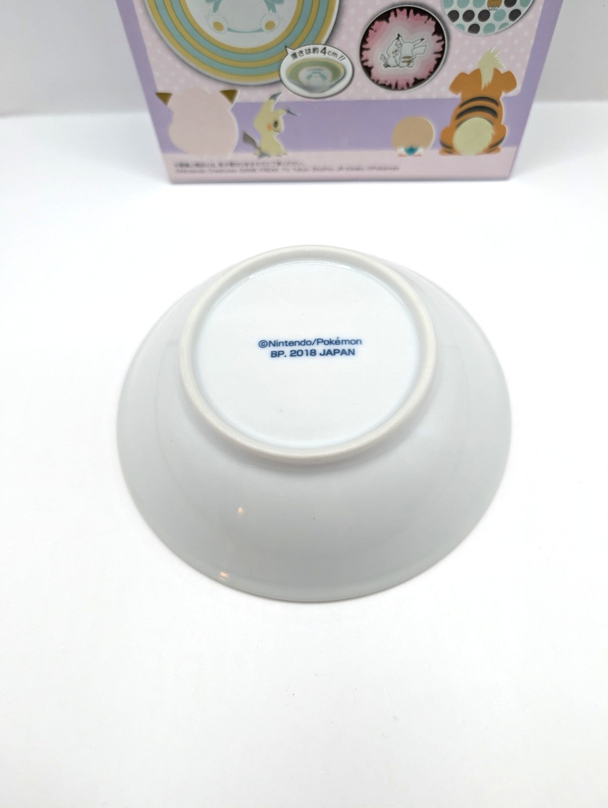 New And Unused Snorlax Ceramic Small Bowl Japan Exclusive