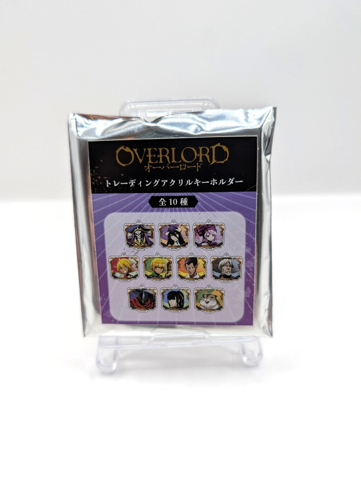 Japan Exclusive Overlord Acrylic Charm Keychain New And Sealed pack