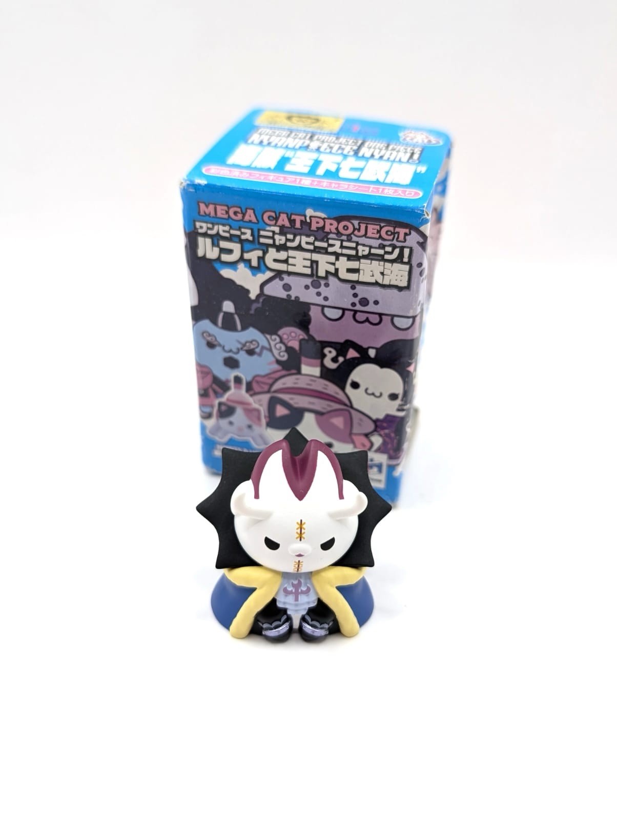 Official One Piece Mega Cat Project Mini Cat Figurine Opened