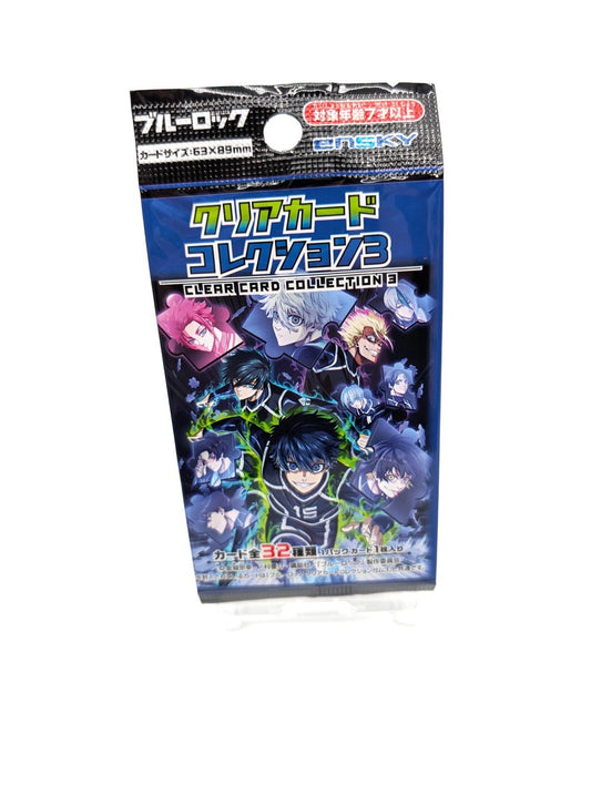 New & Sealed Ensky Blue Lock Anime Trading Card Pack Japanese