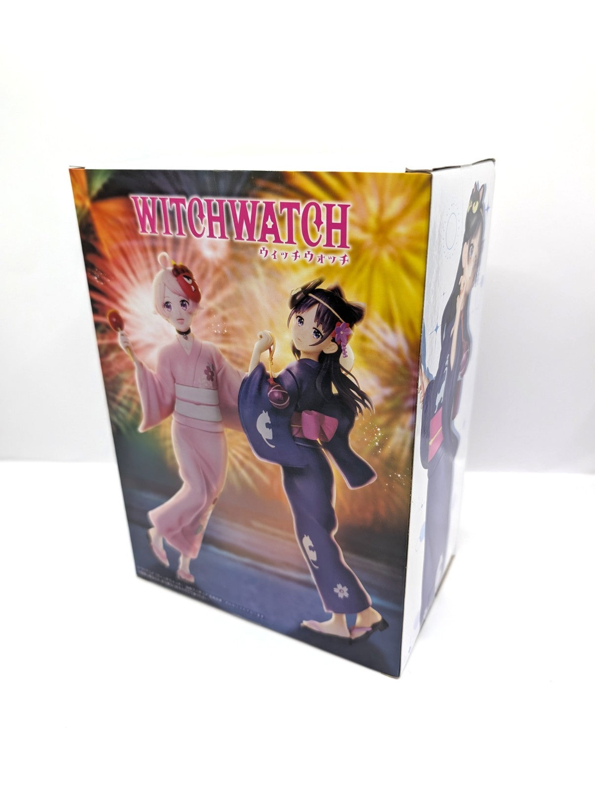 New and Sealed Witch Watch Otome Miyao & Nico Wakatsuki Yukata Figure Konami