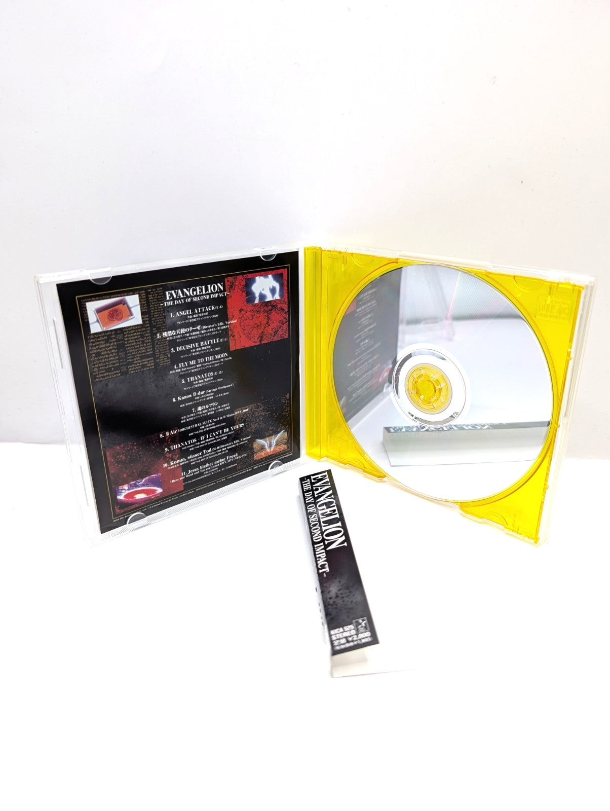 Evangelion The Day of Second Impact Soundtrack CD with Spine Card Japanese