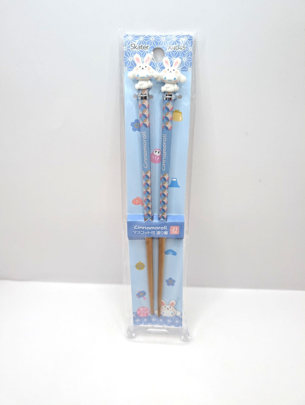New And Sealed Sanrio Japan Wooden Figurine Chopsticks