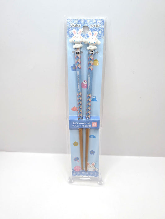 New And Sealed Sanrio Japan Wooden Figurine Chopsticks