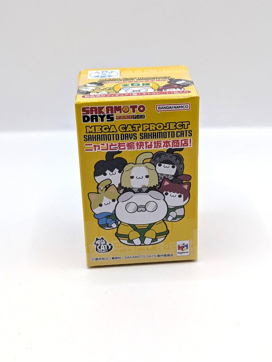 Mega House Cat Project Sakamoto Days Figurine Blind Box New And Sealed