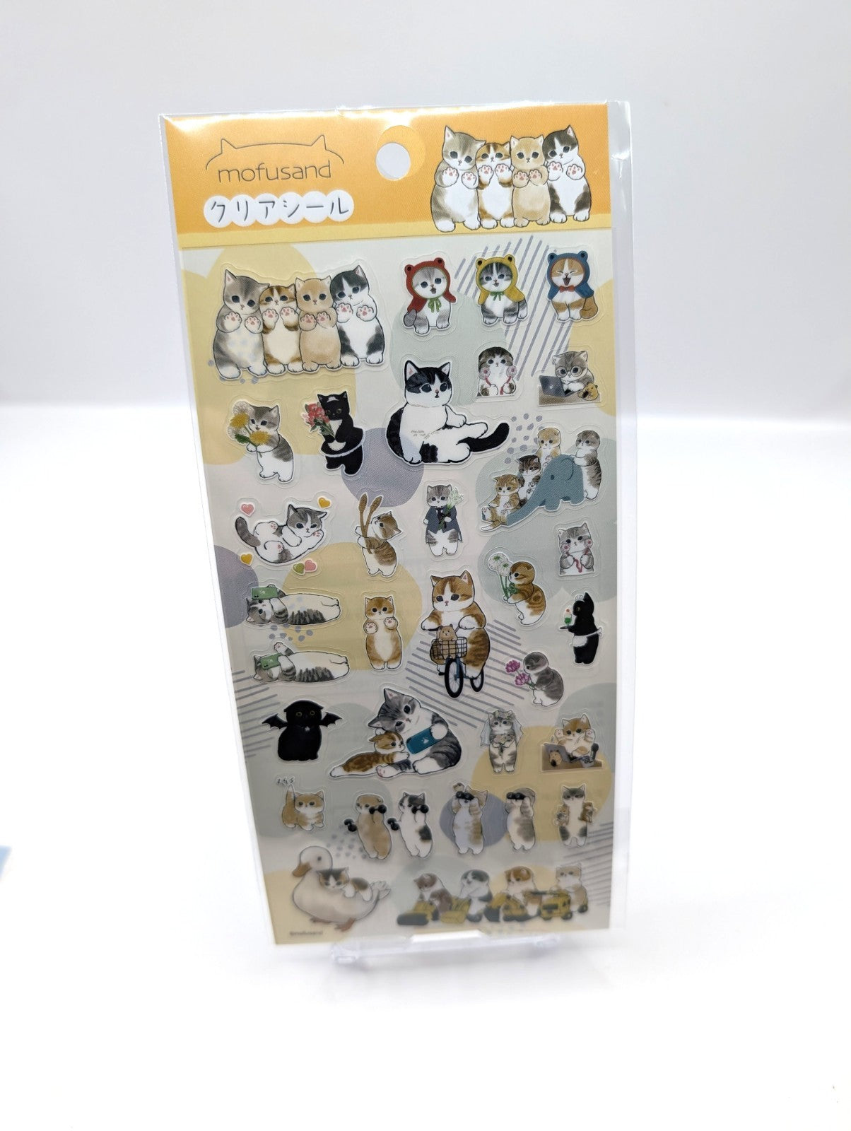 Japan Exclusive Mofusand Cat Sticker Pack New And Sealed Japan Exclusive