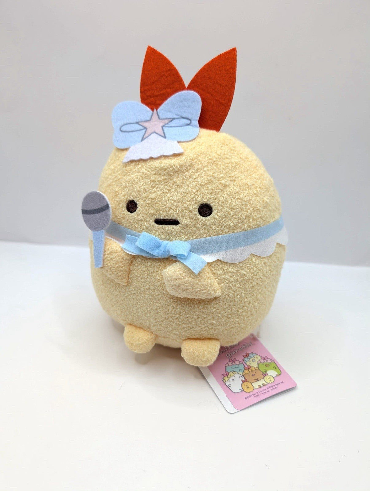 San-X Official Sumikko Gurashi "Angelic Ebiten Idol" Tenori Plush Soft Toy New