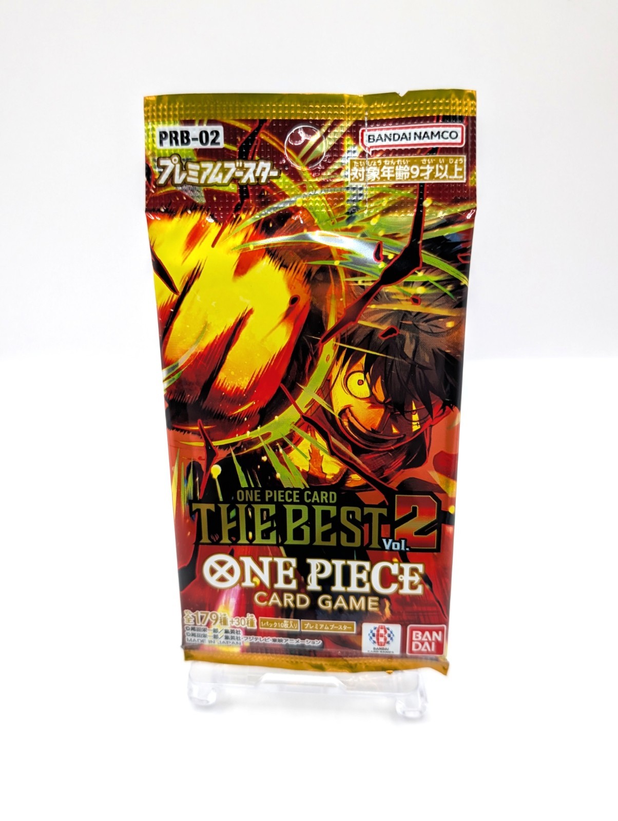 One Piece TCG | PRB-02 The Best Japanese | Booster Pack Sealed