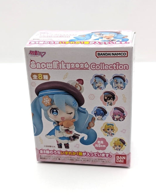 New Snow Miku 2026 Collection Official Blind Box Figurine Bandai