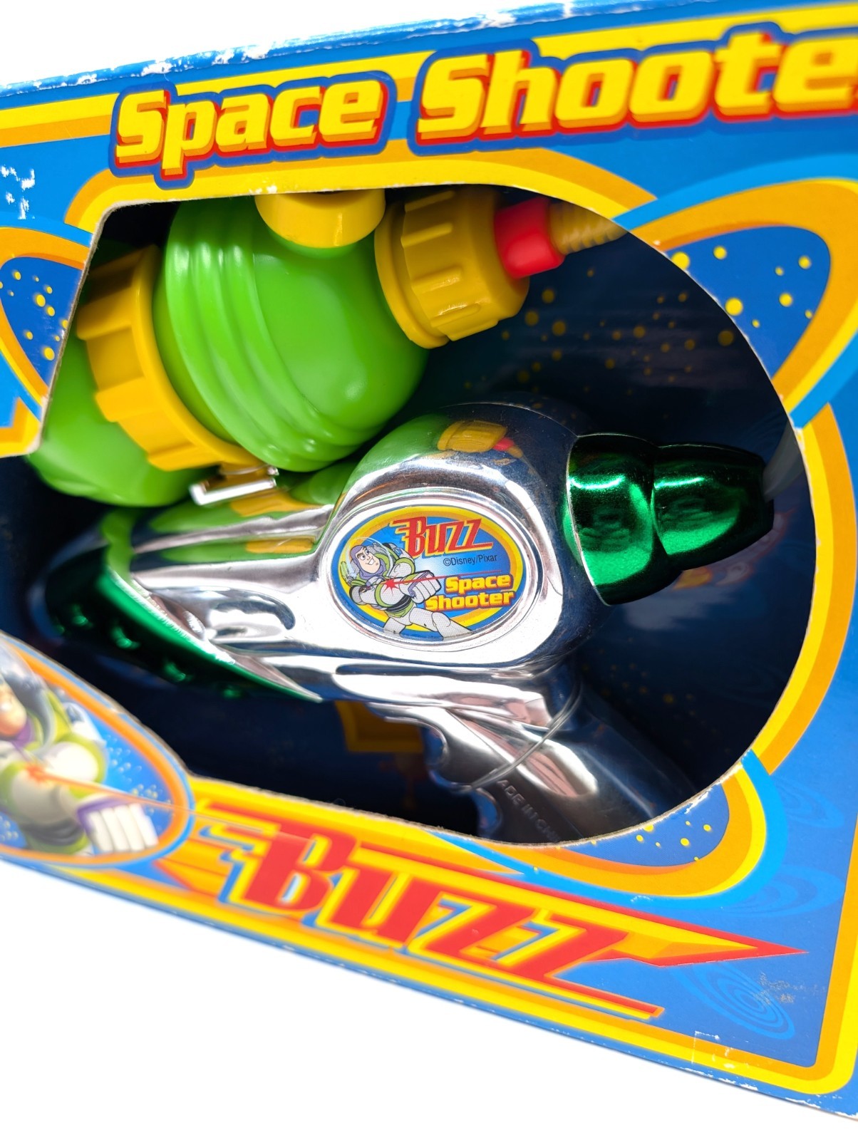 Vintage Toy Story Disney Store Toy Space Shooter Buzz Lightyear Boxed Unused