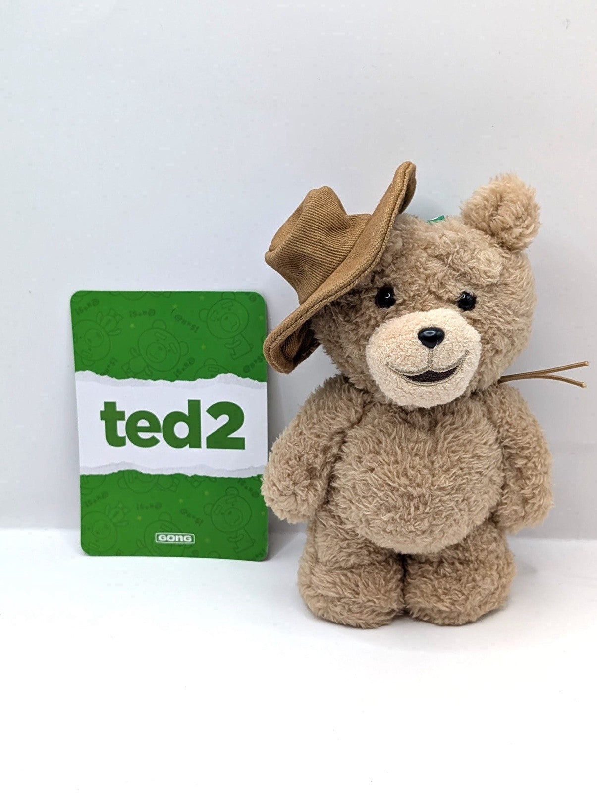 Pop Mart Ted 2 Action Plush Pendant Cowboy Bear Official Rare