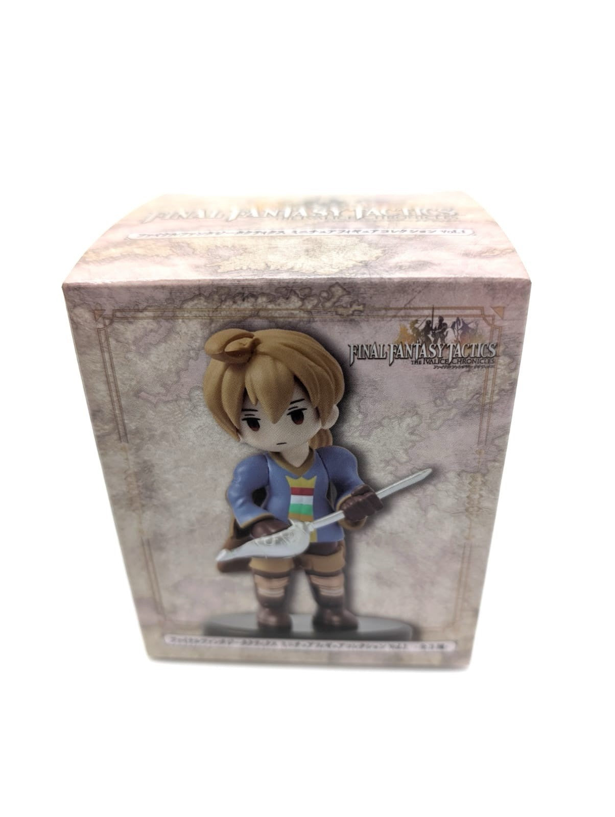 New & Sealed Final Fantasy Tactics Ramza Character Small Figurine Square Enix