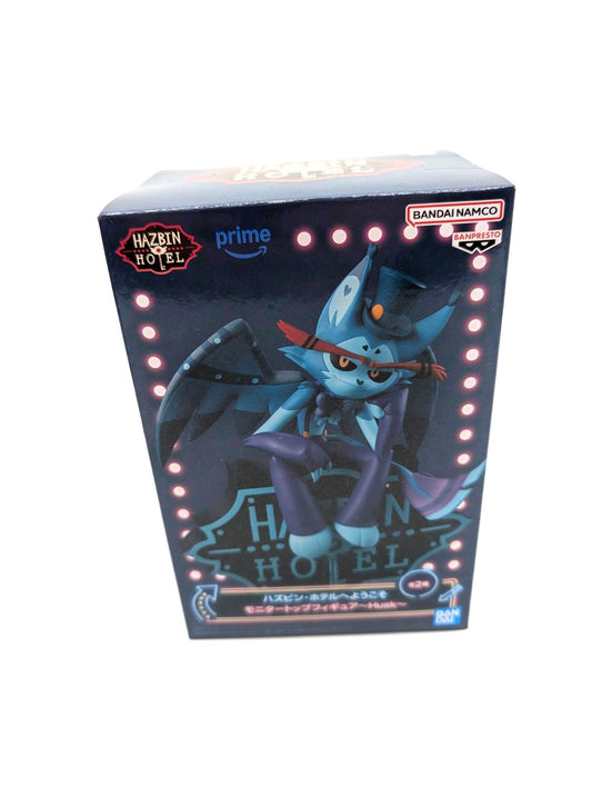 New And Sealed Hazbin Hotel Husk Color Blue Monitor Top Figure Bandai