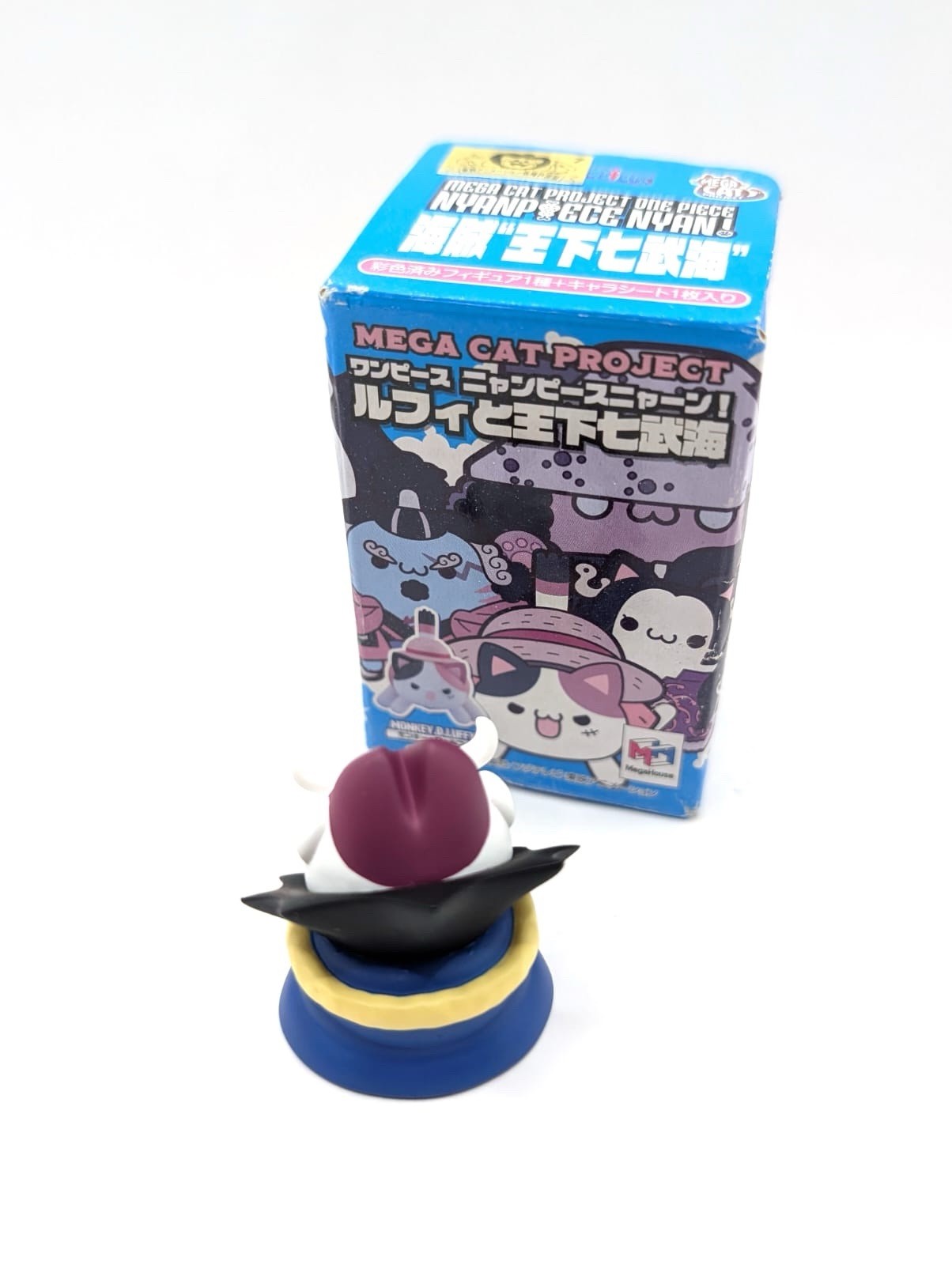 Official One Piece Mega Cat Project Mini Cat Figurine Opened