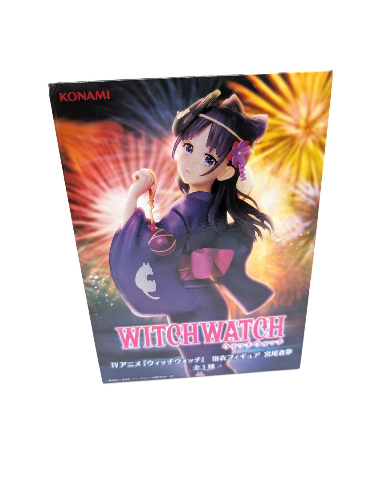 New and Sealed Witch Watch Otome Miyao & Nico Wakatsuki Yukata Figure Konami