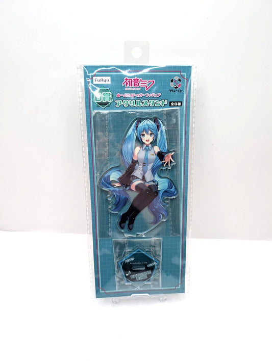 New & Sealed FuRyu Hatsune Miku Acrylic Stand Figure