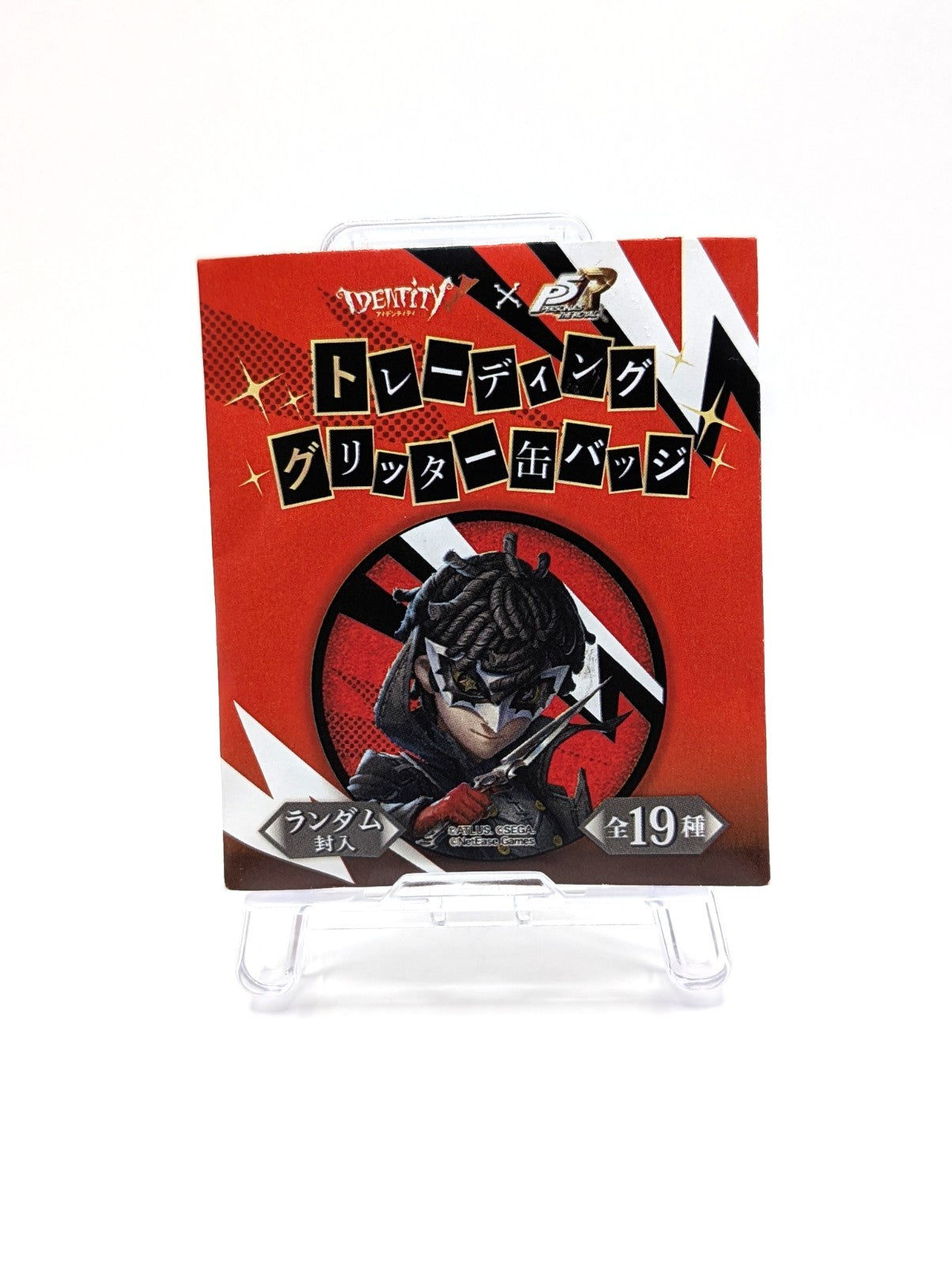 Persona 5 X Identity V Collaboration Badge Pack New And Sealed