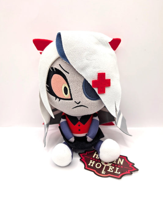 Hazbin Hotel Vaggie Sitting Plush Toy Doll 20cm Round One Limited 2025 Japan New