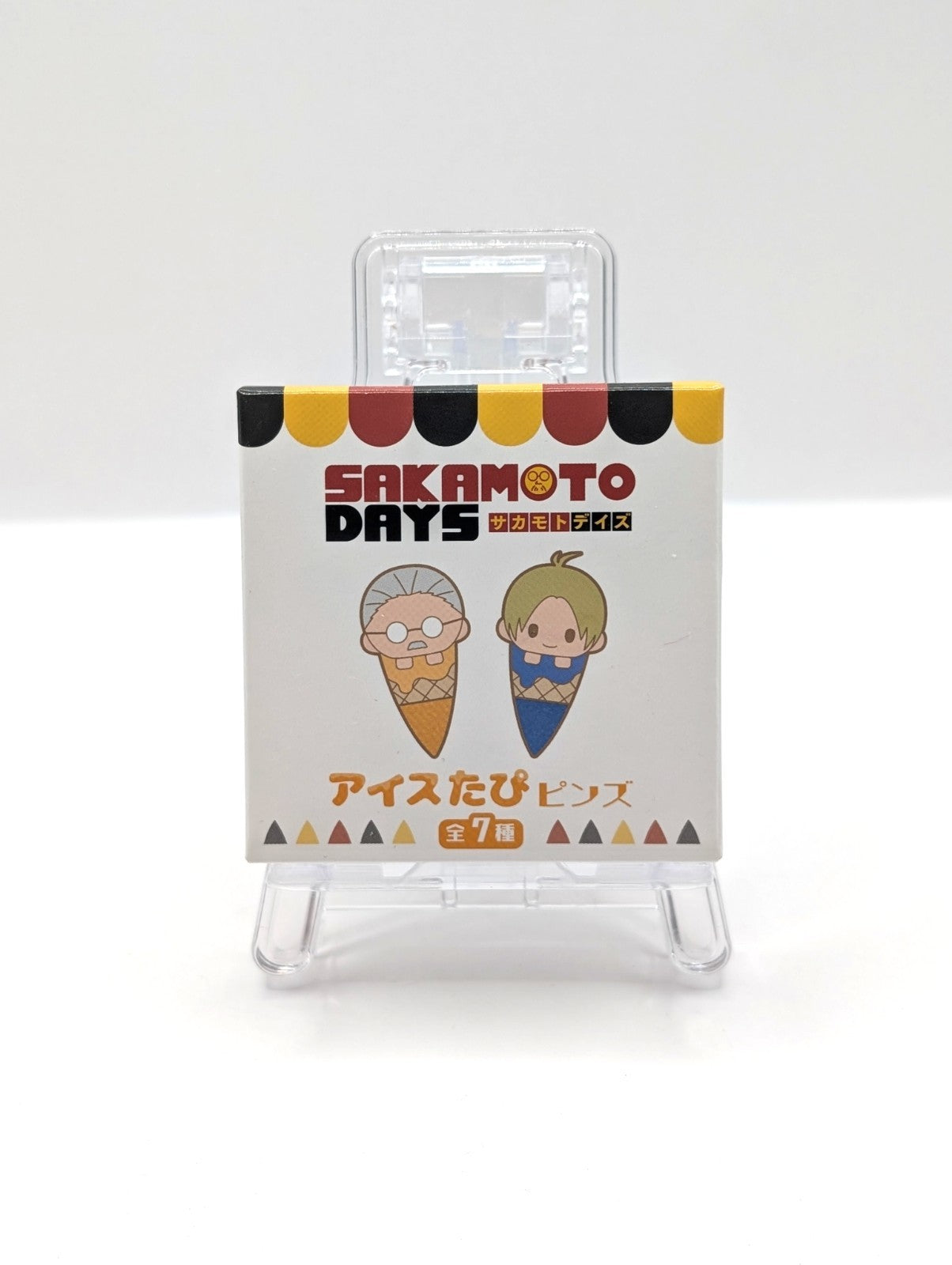 Official Sakamoto Days Metal Pin Badge New And Sealed Japan Exclusive