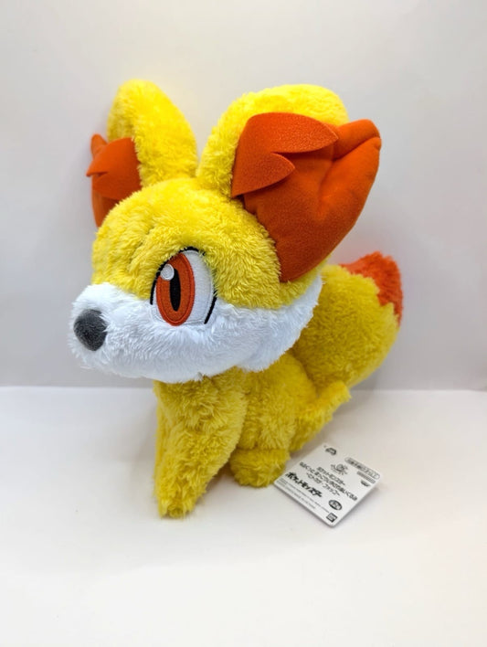 New With Tags Pokemon Official Fennekin Plus Soft Toy Bandai Japan Import