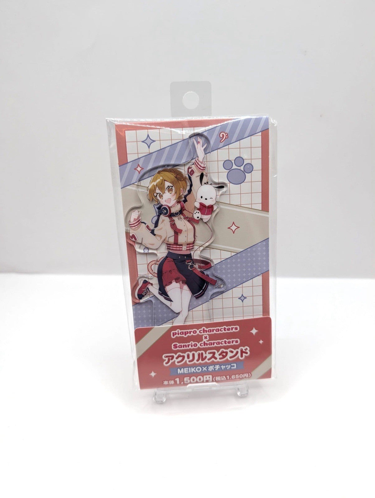 New & Sealed PiaPro Project Sekai Meiko X Sanrio Pochacco Acrylic Figure Stand