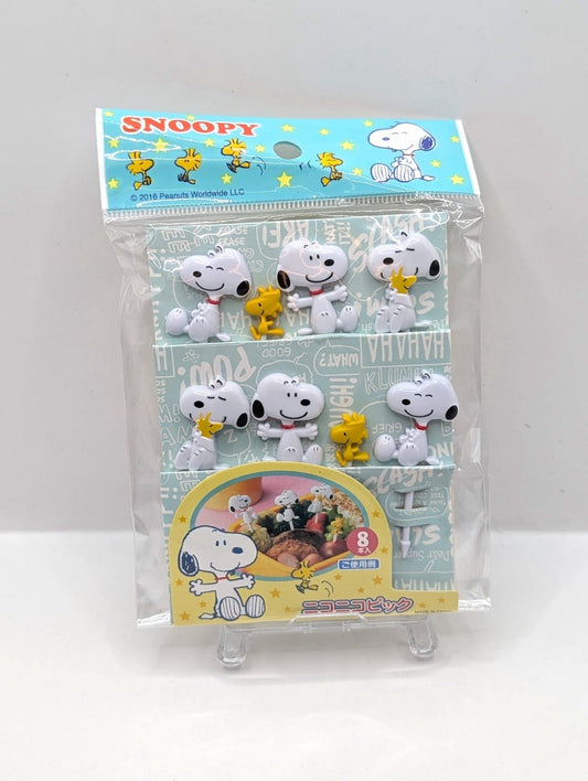 New & Sealed Snoopy Peanuts Japan Official Reusable Food Sticks