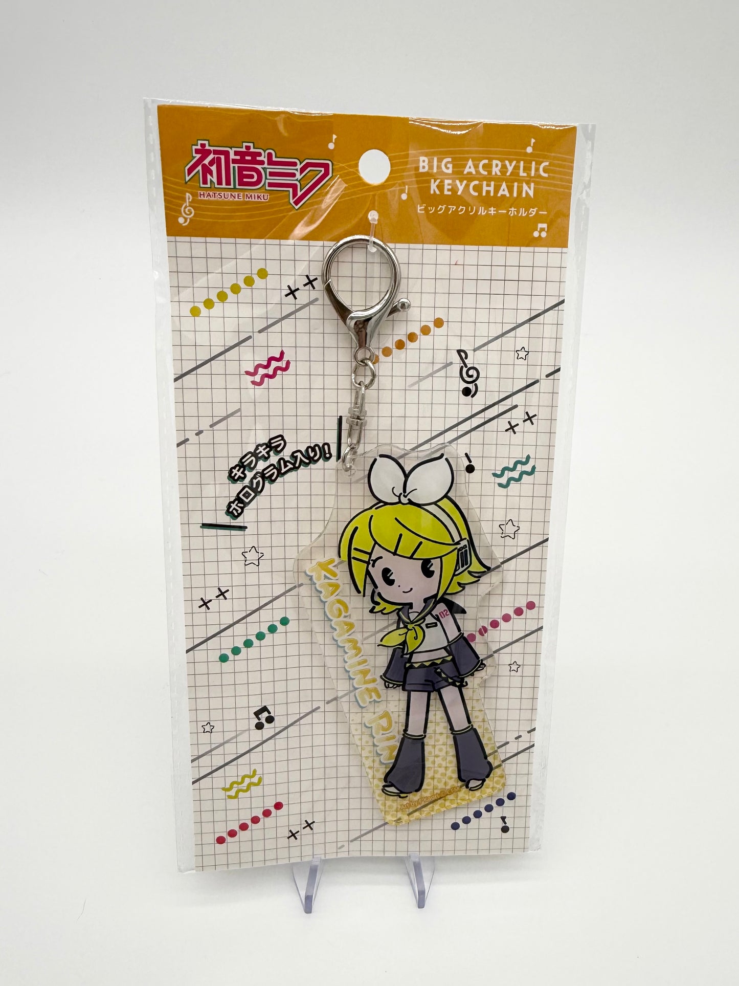 Hatsune Miku Project Sekai Characters Kagamine Rin Big Acrylic Keyring